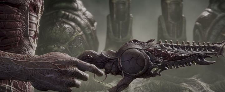 оружие в игре scorn