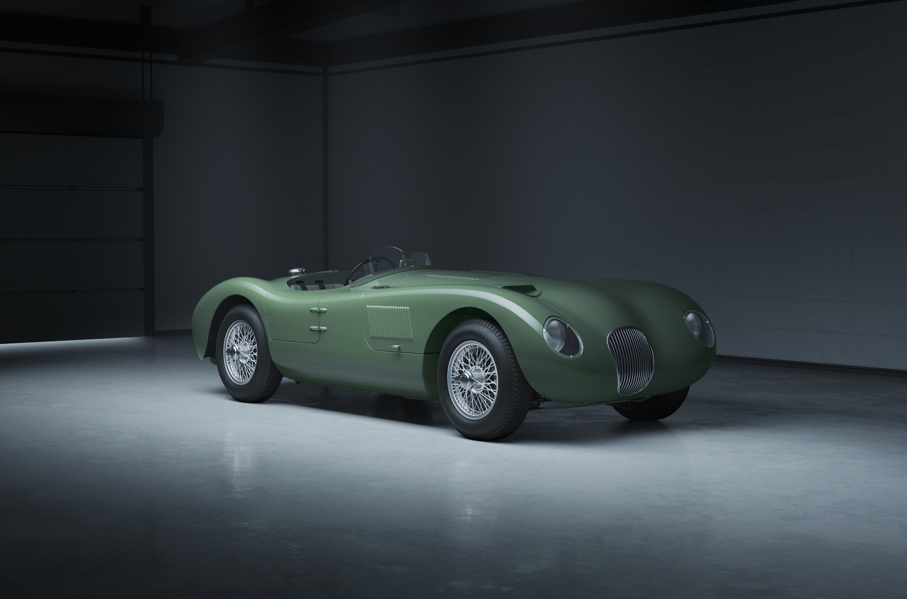 Jaguar запустит в мелкую серию родстер 1950-х годов