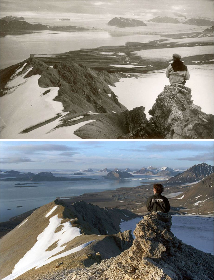Изменения ледников за последние 100 лет