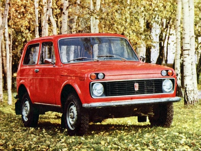 Экспериментальная "Нива" с двигателем от "Москвича" автоваз, ваз, москвич, нива