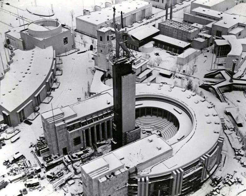 Возведение и демонтаж советского павильона на Всемирной выставке 1939 г. в Нью-Йорке 