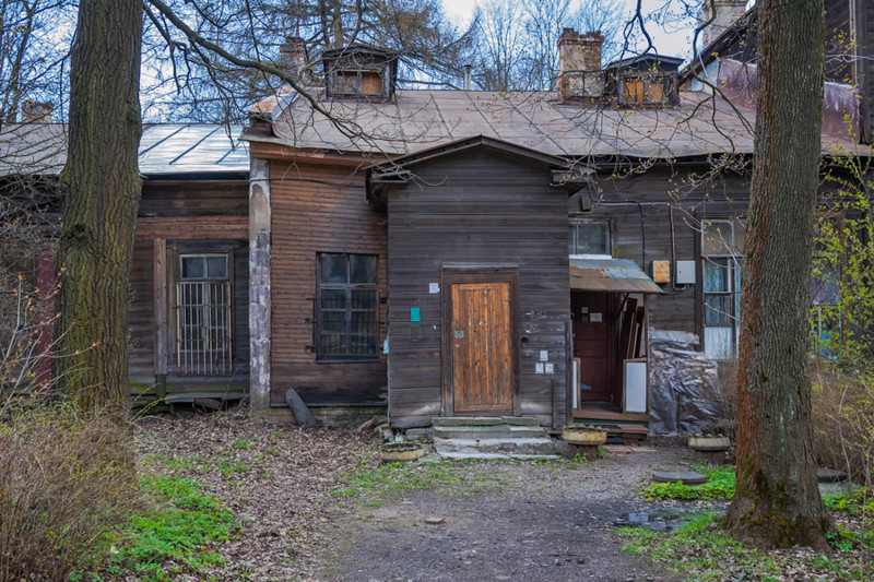 Жилые дома в историческом парке Петербурга петербург, факты, фото