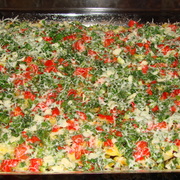 Цуккини приготовленные в духовке ( очень вкусно)
