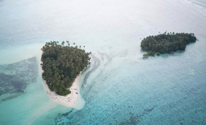 Случайный снимок с борта самолета нашел на затерянном острове человека Случайный снимок с борта самолета нашел на затерянном острове человека Культура