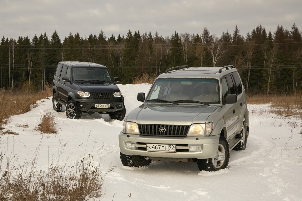 20 летний Toyota LC Prado 90 против нового УАЗа Патриот с АКПП Prado, Прадо, можно, почти, Патриота, очень, вполне, лучше, «автомат», просто, более, Toyota, автомобиль, автомобиля, только, этого, 20летней, пассажиров, сидений, Патриот