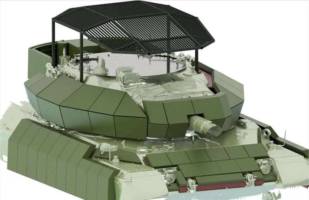 Немецкая компания Krauss-Maffei Wegmann и компания EODH представили Греции решение по модернизации устаревших строевых танков Leopard 1A5, которая поднимет их защищенность до уровня более современных-4