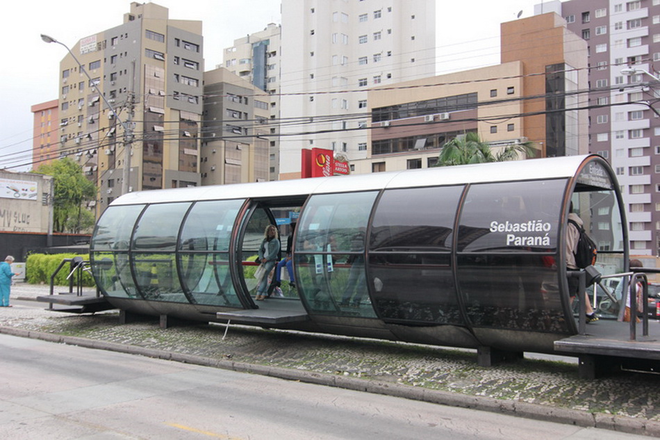 Система общественного транспорта бразильского города Куритиба