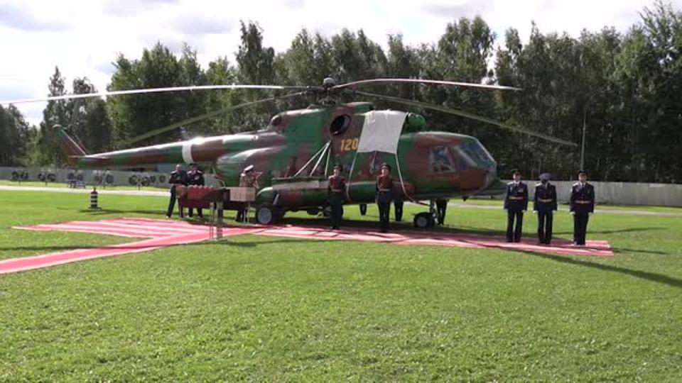 Росгвардия получила первый вертолет с именем Героя России