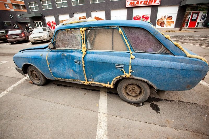 Днем, смешные картинки про москвич