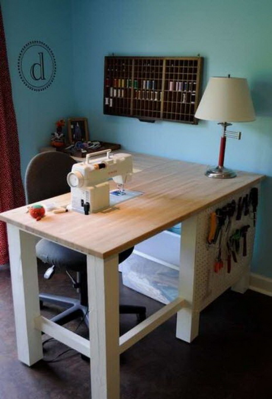 Швейный стол своими руками: подборка идей можно, вариант, может, такой, рабочее, место, Какая, оценят, достоинству, напоследок, творчестваИ, материалов, ящиков, хранения, пэчворка, полочек, количеством, большим, отличное, получается