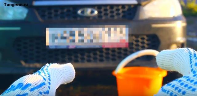 Как помыть фары на Ладе Калине