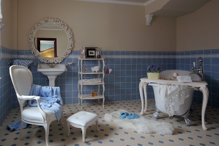 Одна из ванных комнат Аллы Пугачевой и Максима Галкина