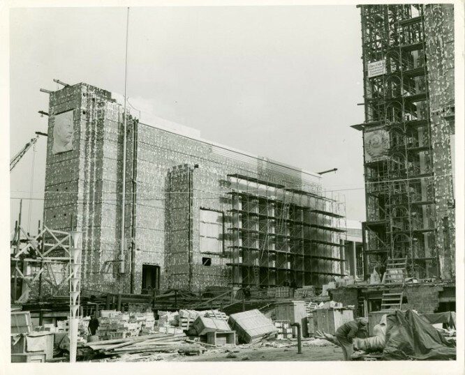 Возведение и демонтаж советского павильона на Всемирной выставке 1939 г. в Нью-Йорке 