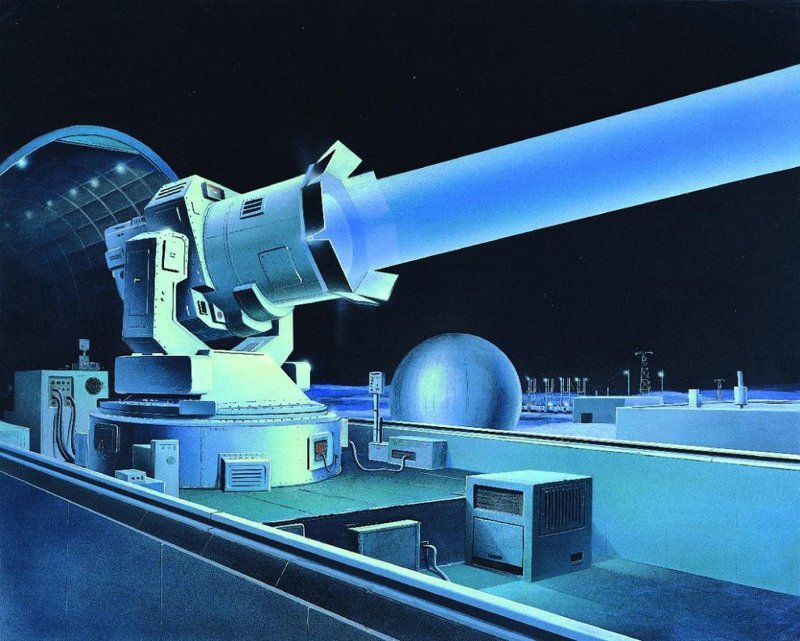 Картинка лазерной установки: СССР, война, история