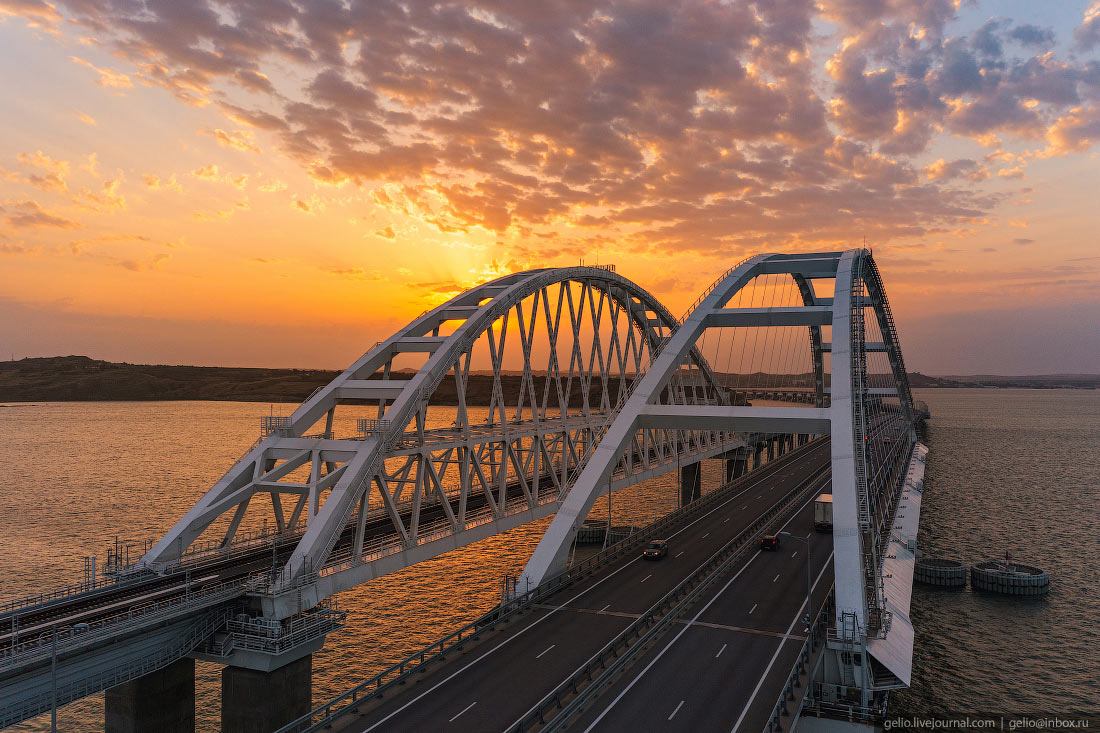Фото крымского моста красивые