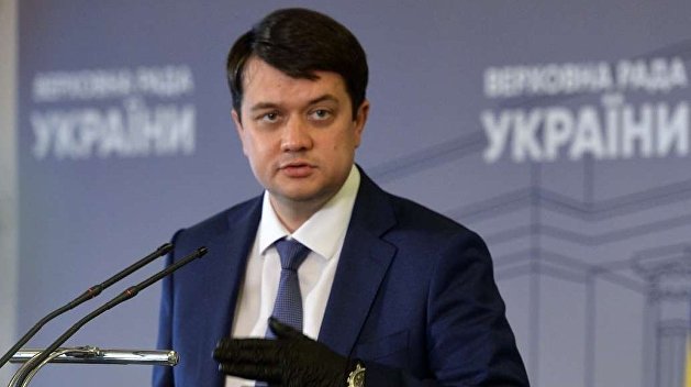 Спикер парламента Украины Дмитрий Разумков примеряется к президентству
