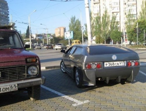 Автотюнинг, который не знает меры авто и мото,тюнинг