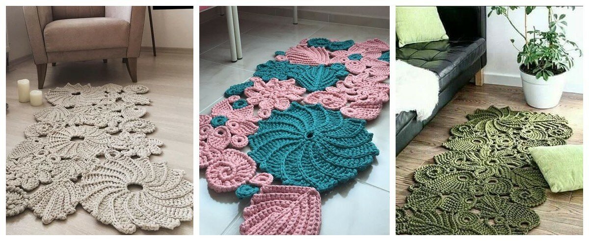    Половички из полиэфирного шнура