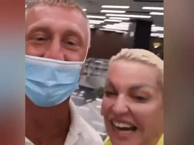 Волочкова устроила скандал в самолете из-за маски: инцидент попал на видео (ФОТО, ВИДЕО)