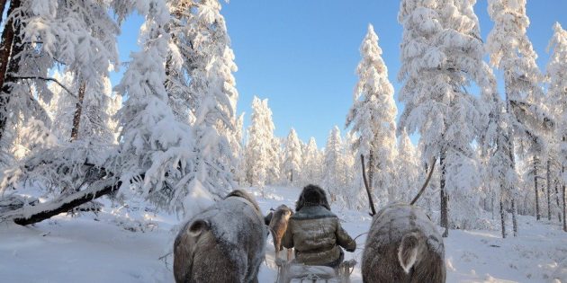 Красивые места России. Оймякон