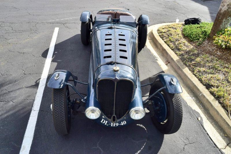Припаркованный (или брошенный) Delahaye 135 S Competition Roadster во Флориде Delahaye, авто, машины, ретро, тюнинг