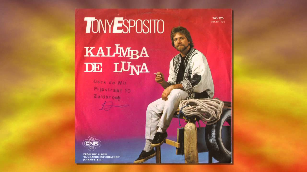 Калимба де луна песни. Тони Эспозито калимба. Kalimba de Luna Тони Эспозито. Tony Esposito Kalimba de Luna 1984. Тони Эспозито обложки.