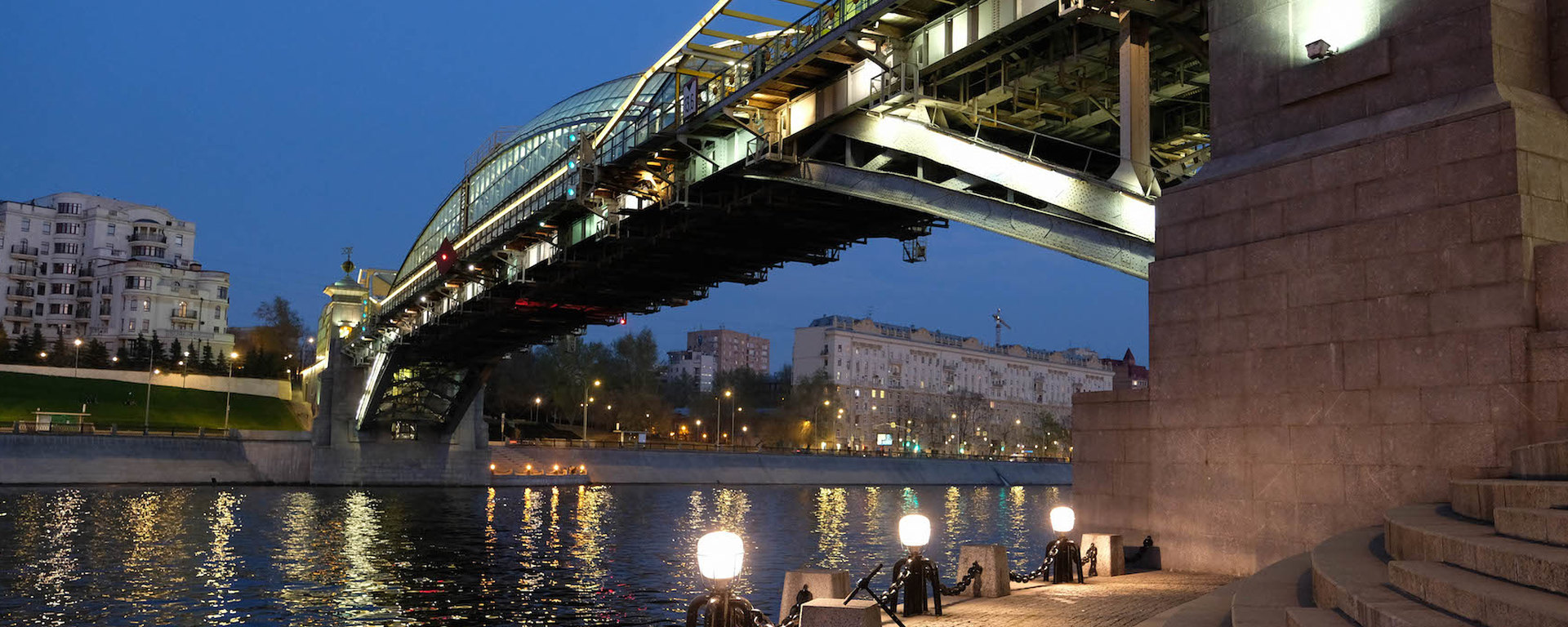 Искусство передвижения мостов: опыт Москвы архитектура,мосты,технологии