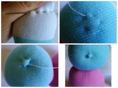 Куклы из носков Куклы из носков Игрушки