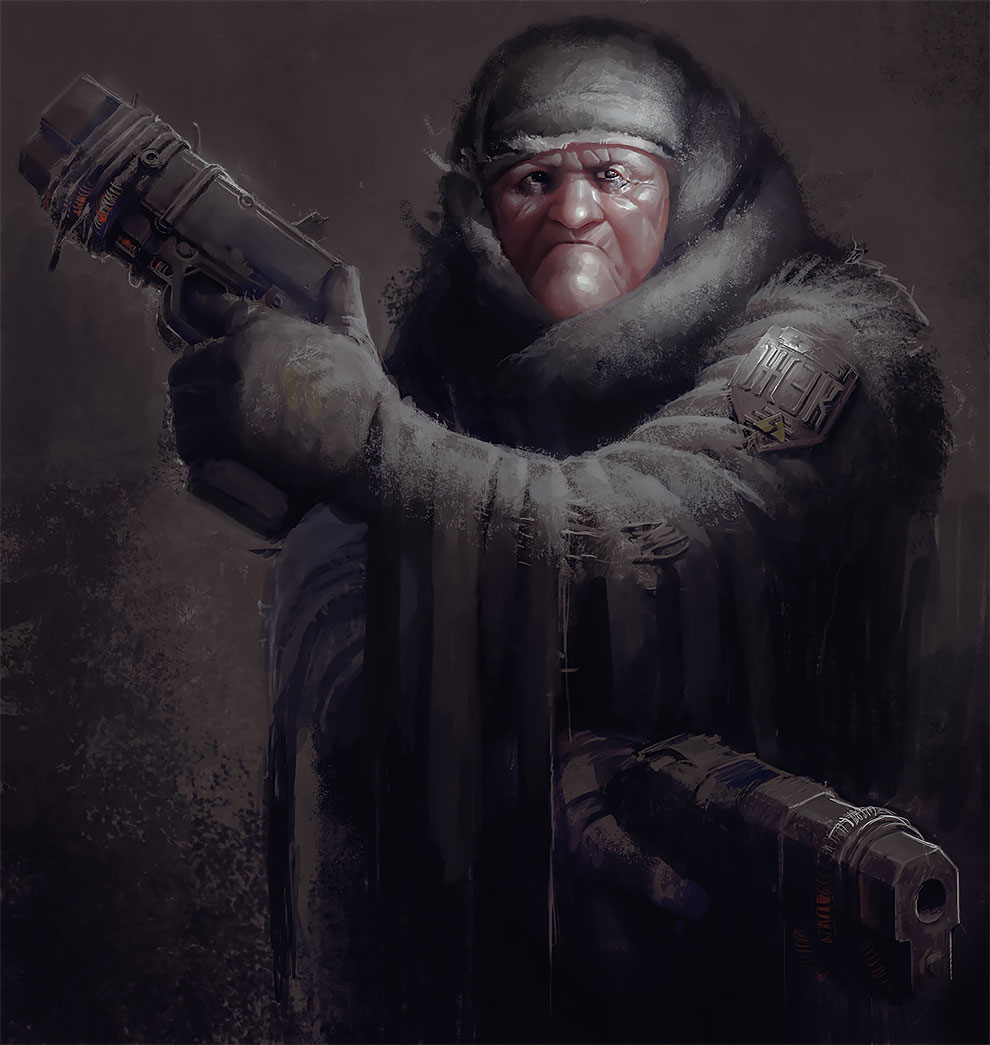 Кибер-бабки: Попробуй предложи им помочь перейти через дорогу Кибер-бабки: Попробуй предложи им помочь перейти через дорогу