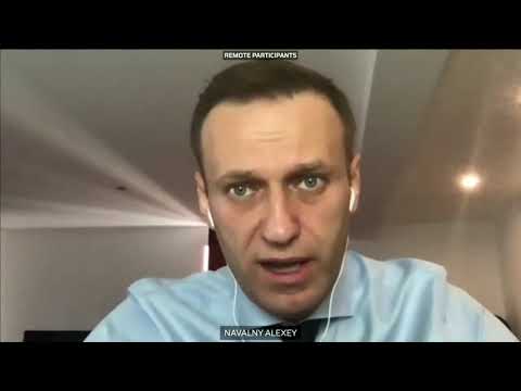 Навальный в Европарламенте предложил ЕС ввести санкции против российских олигархов