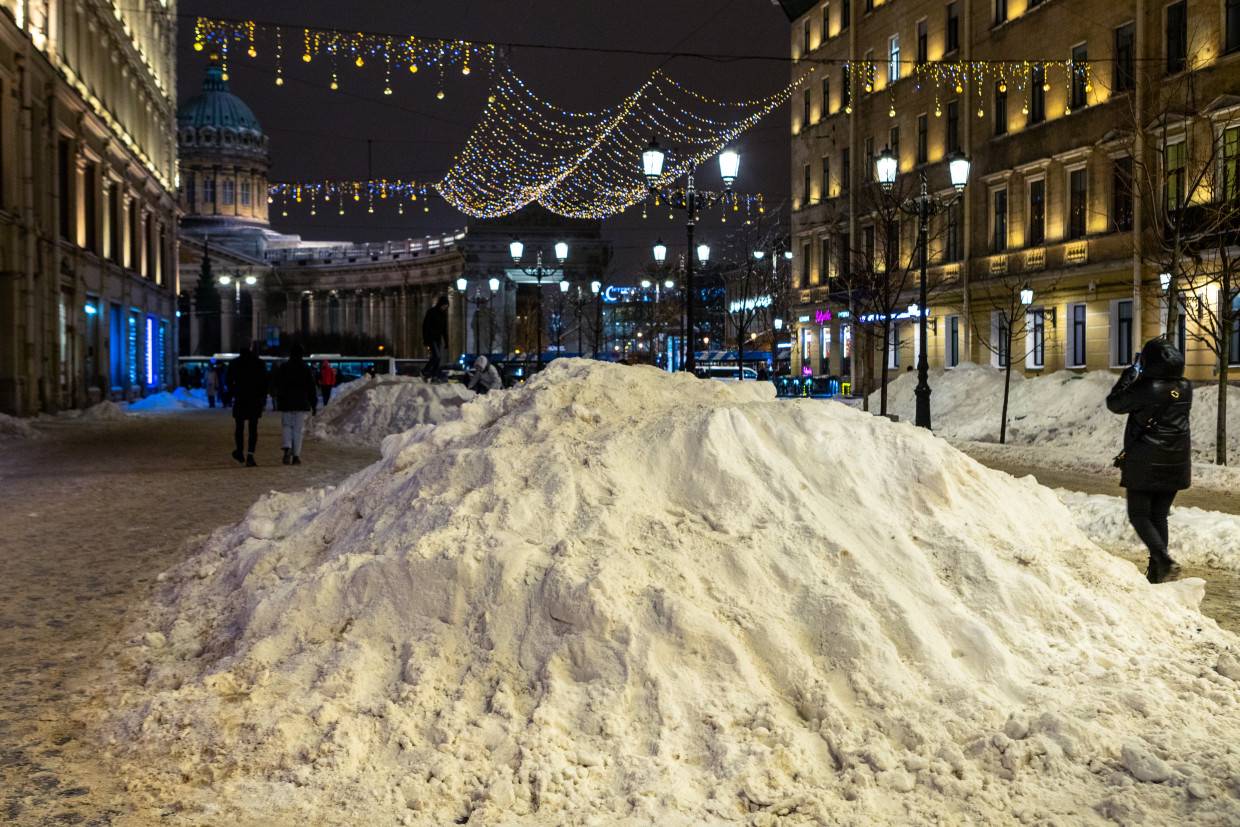 Санкт петербург зима 2019