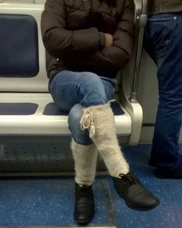 Чудаки и модники из метро  позитив,смешные картинки,юмор