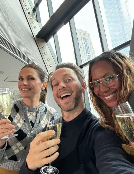 Даша Жукова, Дерек Бласберг и Сейд Литкотт