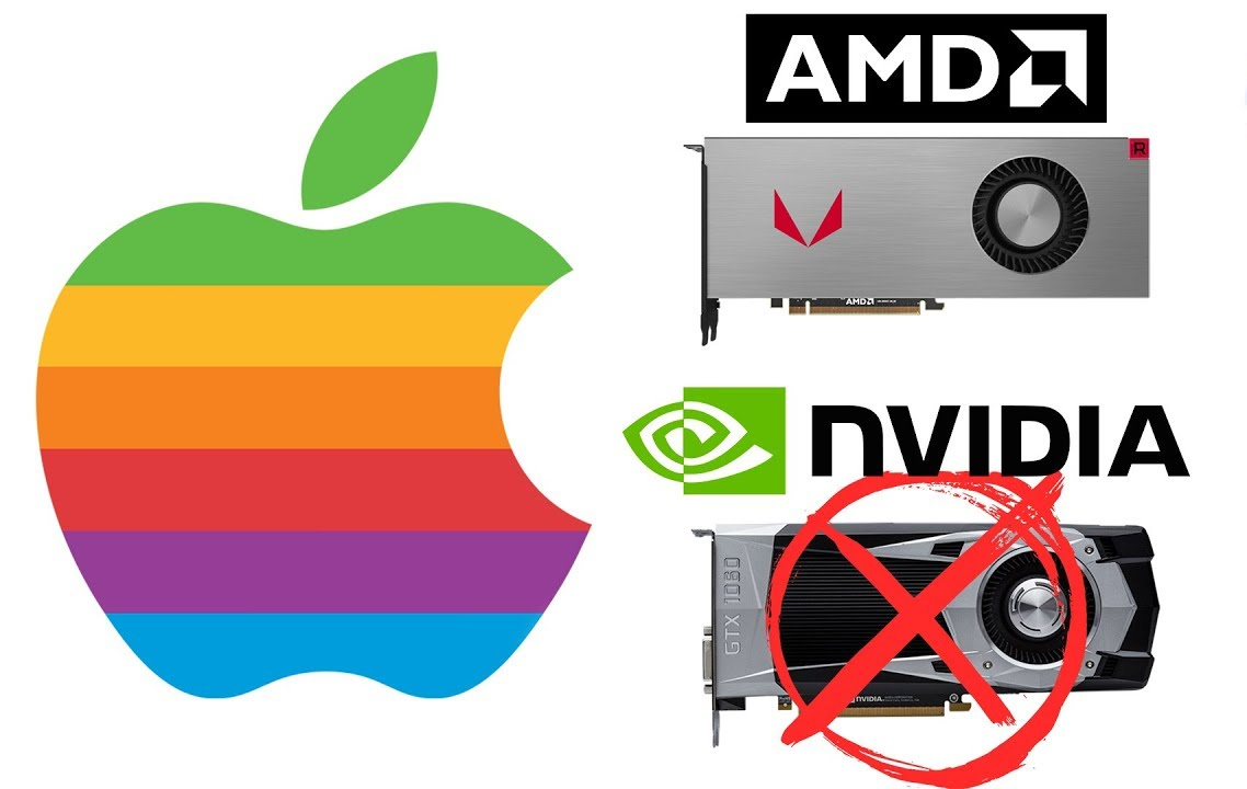 Nvidia находится в открытом противостоянии с Apple – больше никаких видеокарт и драйверов