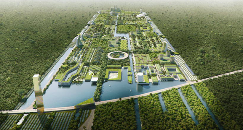 Новый смарт-город в Канкуне с 7 миллионами растений