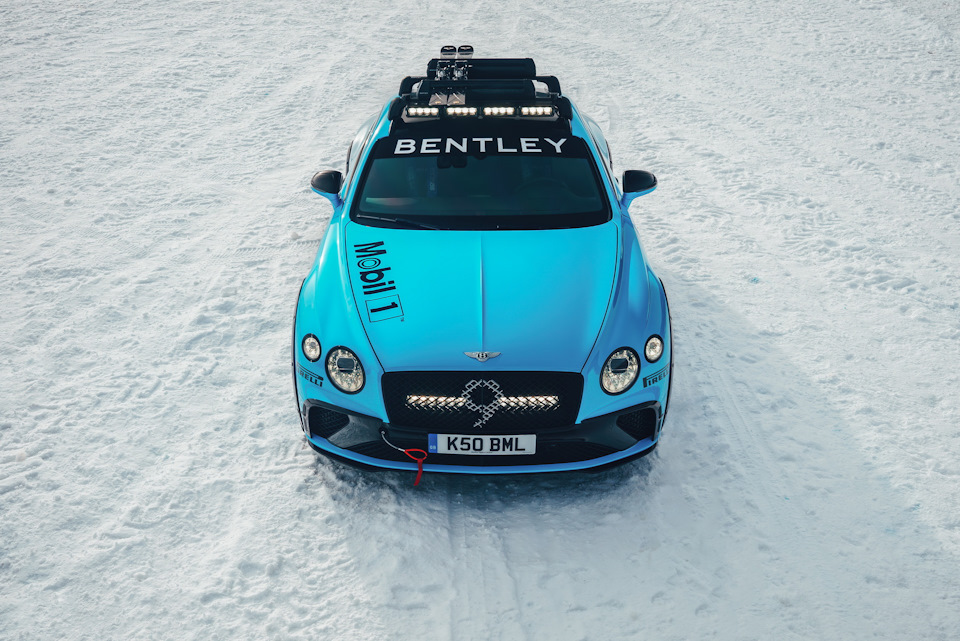Bentley Continental GT Bomber Edition — внедорожное купе для лыжников Марки и модели,Новые модели