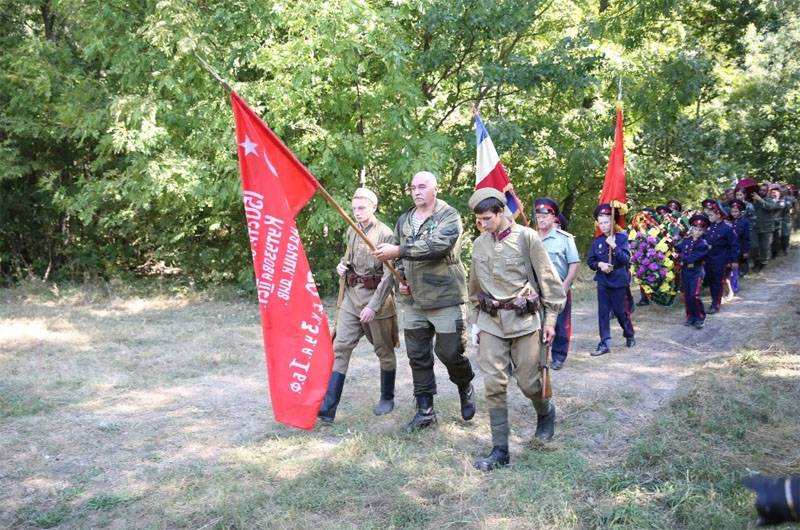 В рамках "Вахты Памяти-2018" в Воронежской области перезахоронены 27 бойцов Красной армии