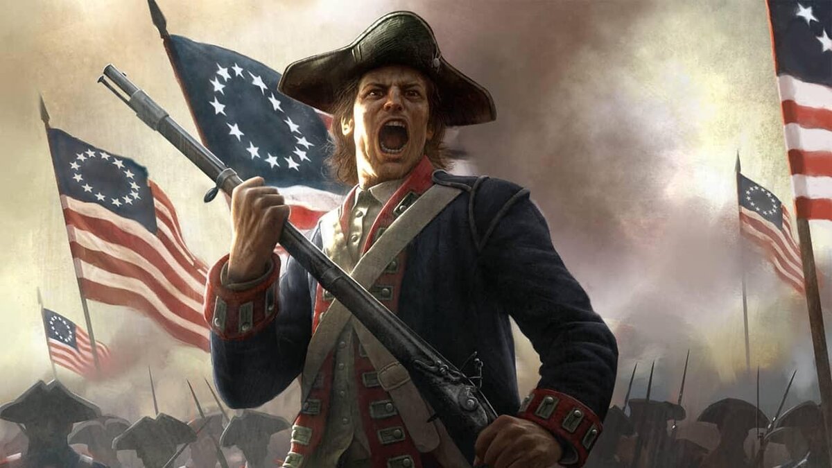 Американская революция, арт из компьютерной игры Empire: Total War
