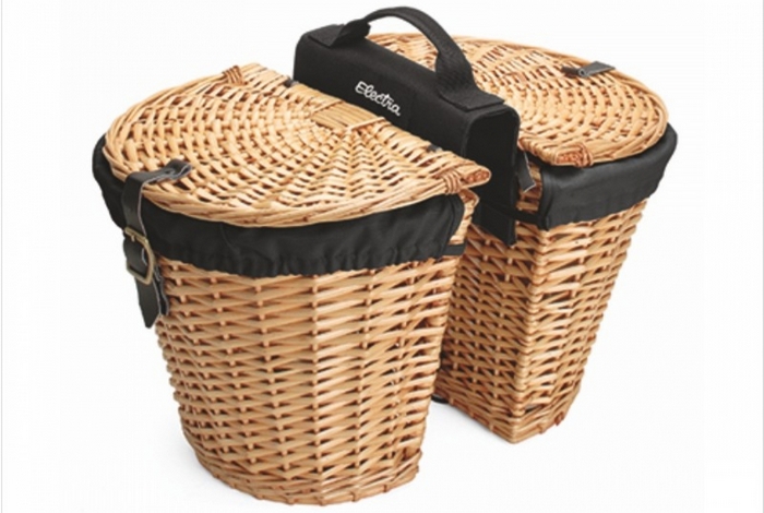 Велосипедный гаджет: Electra Wicker Front Basket.