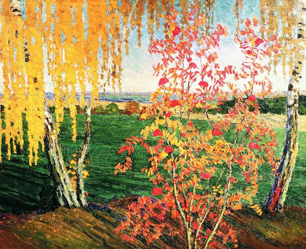 Игорь Грабарь. Рябинка. 1915. Третьяковская галерея