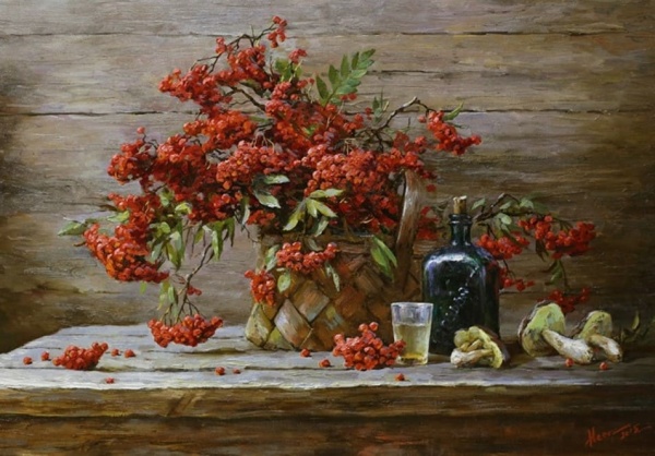 Художник Степан Нестерчук. Есть тоска весёлая в алостях зари 