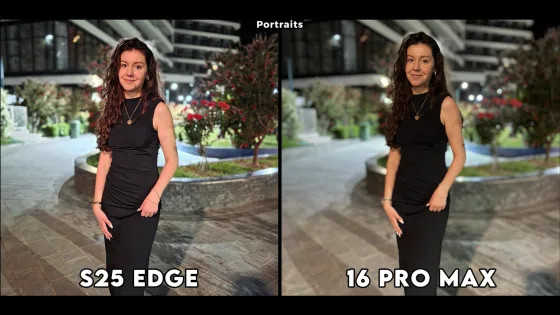 Samsung S25 Edge сравнили с iPhone 16 Pro Max по камерам