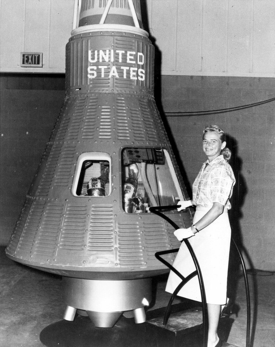 Почему США отправили женщину в космос на 20 лет позже СССР? история,космонавтика,космос,наука,СССР,США