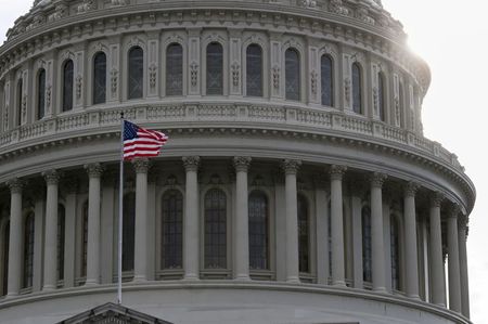 The U.S. Capitol dome is seen as the House of Representatives meets on Saturday to vote on the "Delivering for America Act" legislation, prohibiting changes to U.S. Postal Service, in Washington, U.S. August 22, 2020. REUTERS/Erin Scott