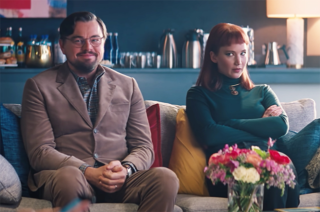 Дженнифер Лоуренс считает справедливым, что гонорар Леонардо ДиКаприо за фильм "Не смотрите наверх" был больше, чем у нее