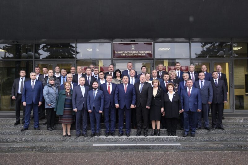 Губернатор Игорь Руденя принял участие в первом заседании Законодательного Собрания седьмого созыва