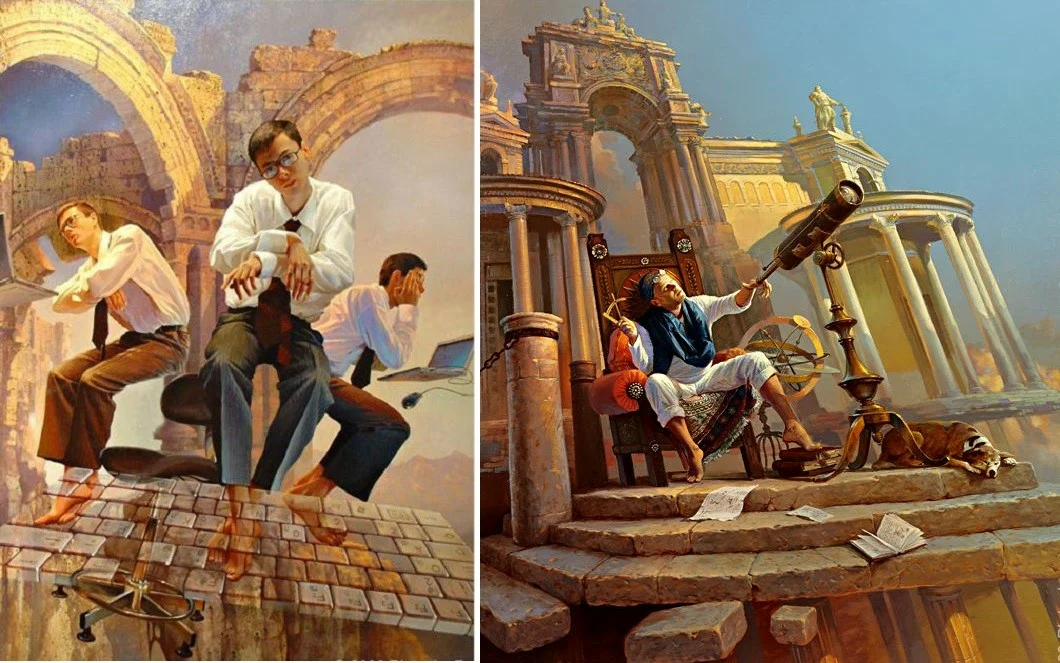 Картины в стиле магический реализм