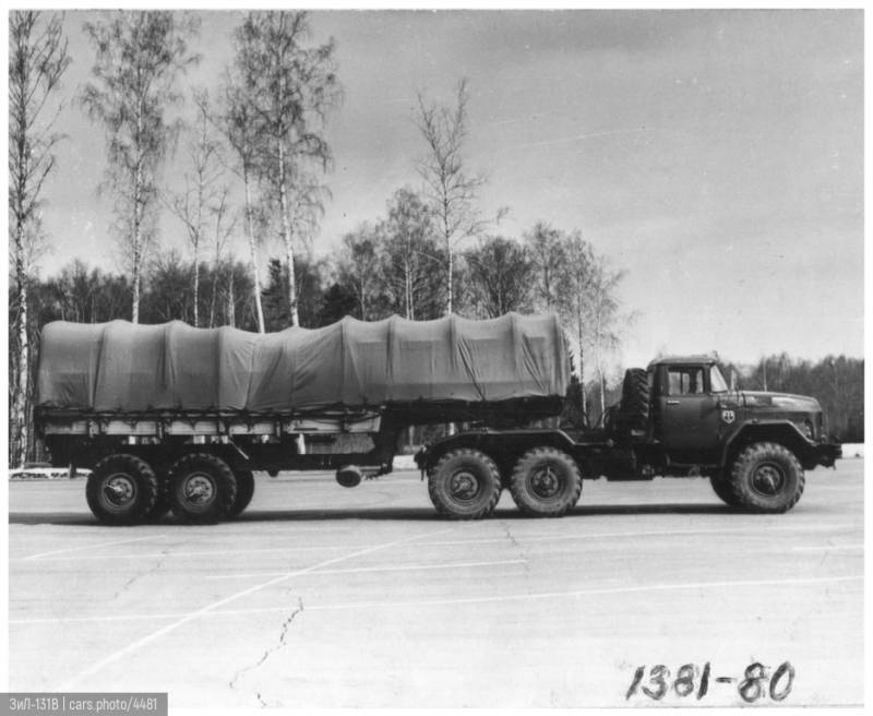 Капотный ЗИЛ-131: история и поиски идеала оружие