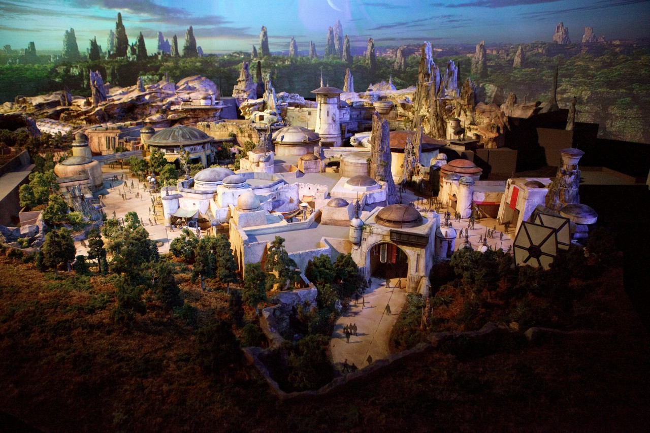 Визуализация нового парка «Звездных войн» от Диснея