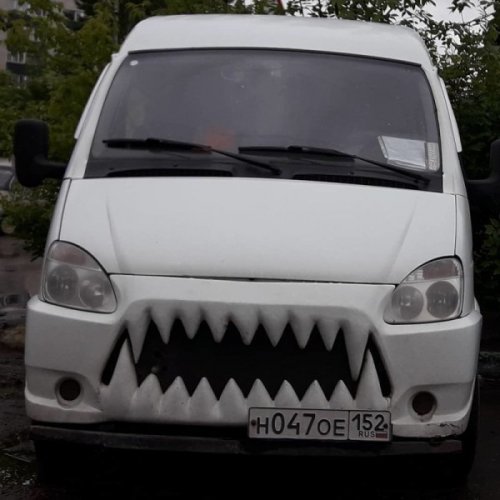 Автотюнинг, который не знает меры авто и мото,тюнинг